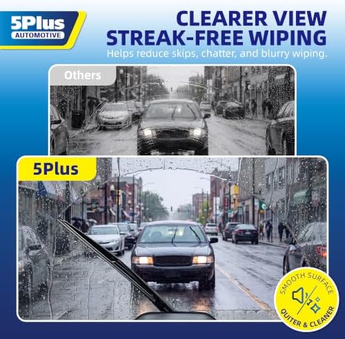 5 PLUS® 8 Inch Rear Windshield Wiper Blade - Original Quality,Quiet Wiping