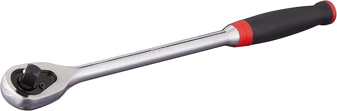 GEARWRENCH 1/2 Drive 84 Tooth Long Handle Dual Material Teardrop Ratchet 16-1/2"