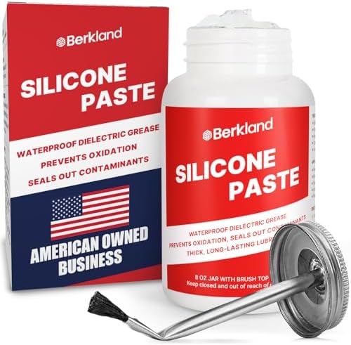 Berkland Silicone Paste Dielectric Grease, 8 oz - Waterproof