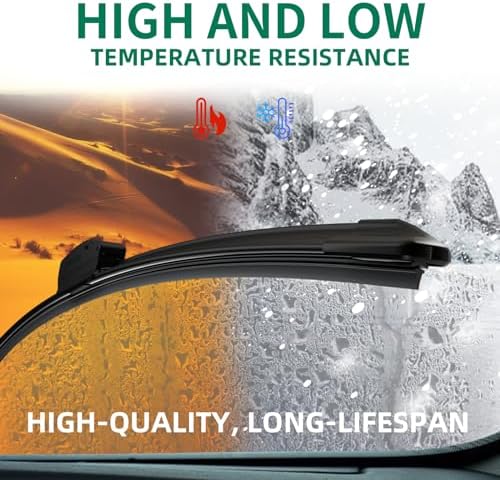 CDWTPS 22"+20" Windshield Wiper Blades for Chrysler, 2 Pack