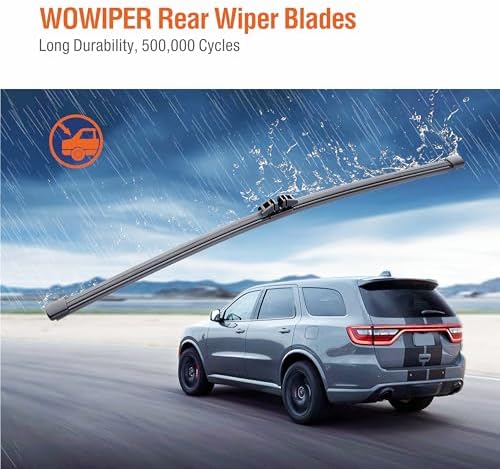 15 inch (A380H) Rear Wiper Blade Replacement for Ford Edge 2021-2015 /BMW X5 2013-2007 /Volvo XC60 2011-2010 XC90 2012-2007 Back Windshield Wiper Blade +More