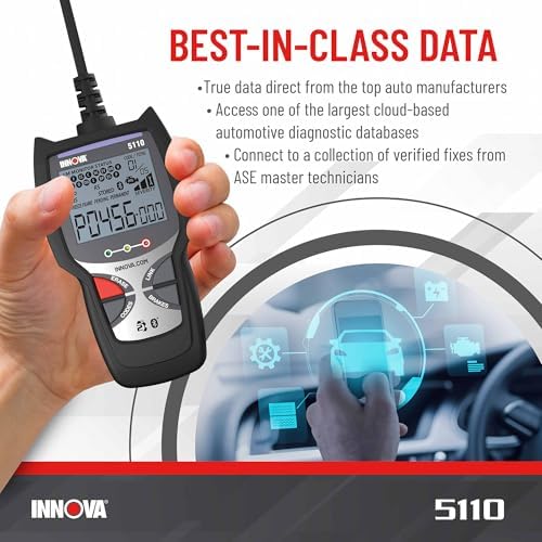 INNOVA 5110 Check Engine Code Reader - Super Simple Car Scanner for All Levels - Works on Most 1996 & Newer OBDII Cars
