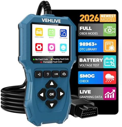 V880 OBD2 Scanner Diagnostic Tool for Car Code Reader/Reset Emissions Test