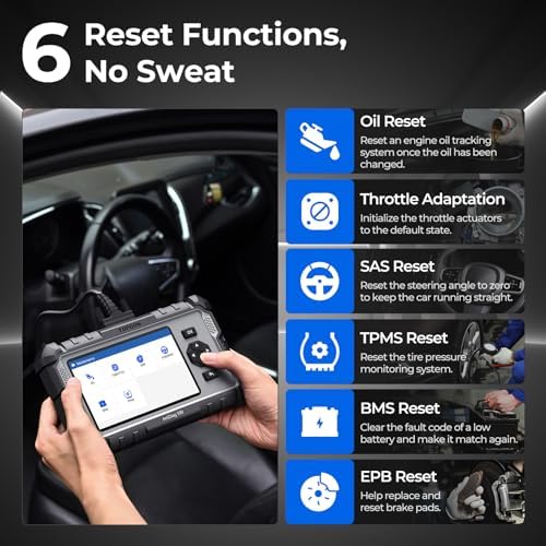 TOPDON AD500 Car Diagnostic Scanner, Engine ABS SRS Transmission Scan Tool