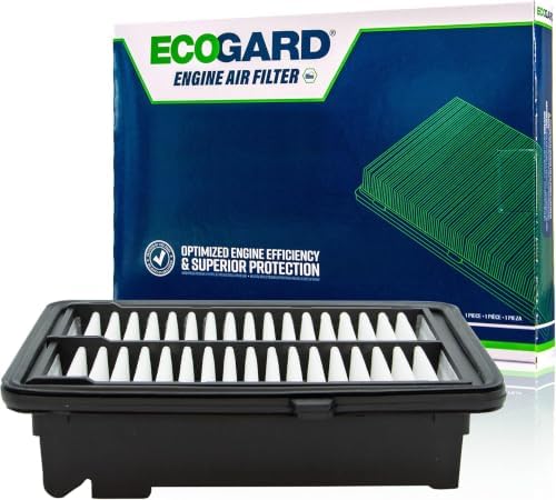 ECOGARD XA10424 Premium Engine Air Filter Fits 2021-2024 Honda City, 2024 BR-V, 2015-2020 Fit (Pack of 6)