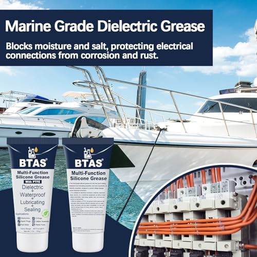 BTAS Dielectric Grease for Electrical Connectors Automotive Spark Plug 1oz