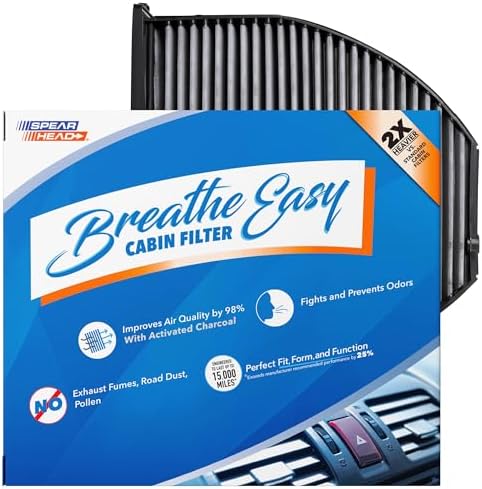 Spearhead Odor Defense Breathe Easy AC & Heater Cabin Air Filter (BE-934)
