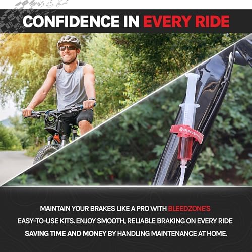 BleedZone Basic Brake Bleeder Kit Compatible with Tektro TRP Brakes, MTB