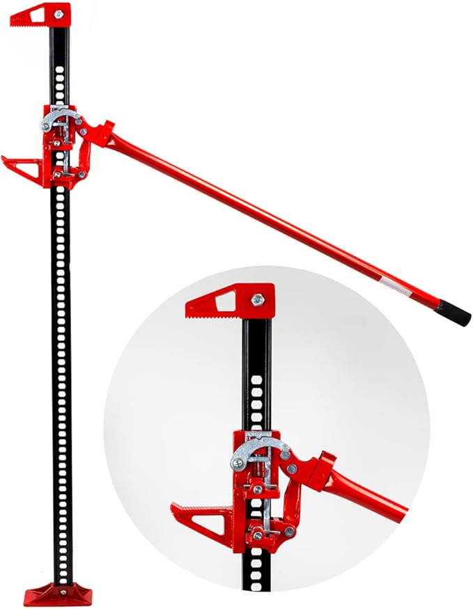 Stark USA Industry 60" Farm Tractor Truck SUV Bumper Jack Ratcheting Style Off Road Farm Jack 3-Ton Capacity Truck Lift Bumper Utility