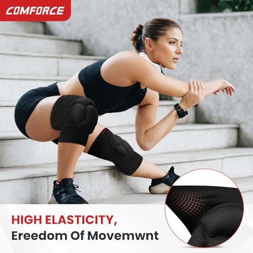 Knee Pads for Men Women, Anti-slip Knee Sleeve, Sponge Knee Pads