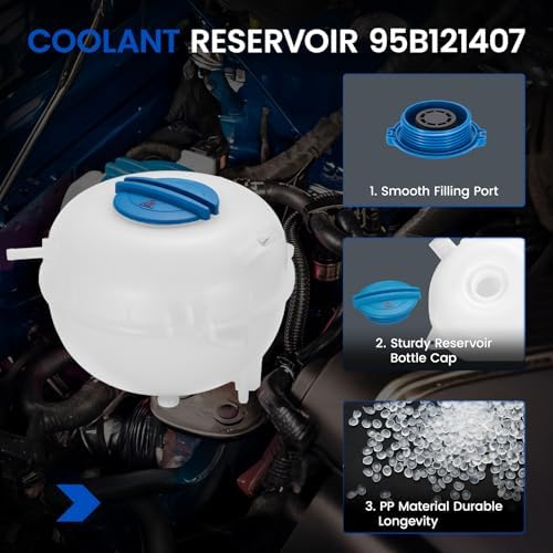 95B121407 Engine Coolant Reservoir Tank for Porsche Macan 2015-2018