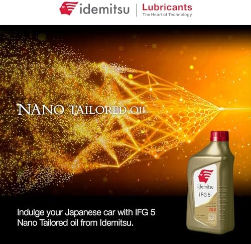 Idemitsu IFG 5 0W-8 Full Synthetic Engine Oil – 1 Qt, 2 Pack