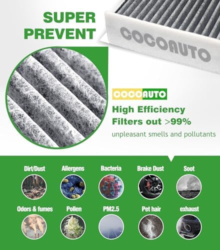 Engine Cabin Air Filter Kit for Lexus RX350h Hybrid (2023-2026)