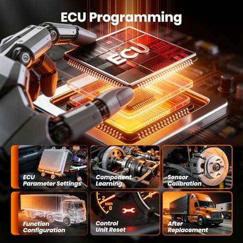 ANCEL X7HD PRO Heavy Duty Truck Scanner with 42+ Functions & ECU Coding