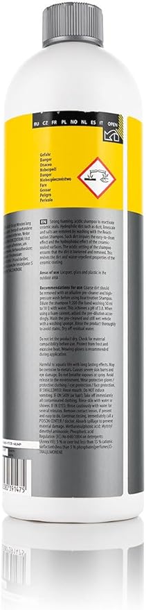 KOCHCHEMIE Koch-Chemie - Reactivation Shampoo Rs - 1 Liter - Auto Detailing Car Wash