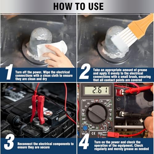AstraVox Silicone Dielectric Grease for Electrical Connectors Automotive