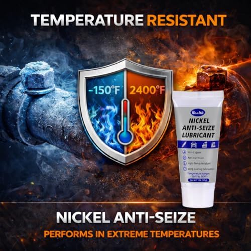 Realth Nickel Anti-Seize Lubricant 1 oz. High Temp Anti Seize Grease
