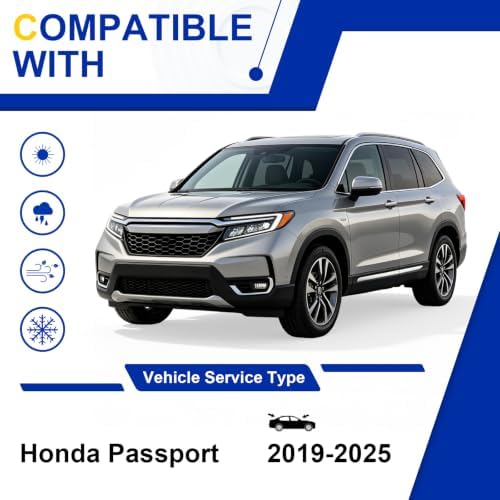 KAIYI 3 Windshield wipers Compatible with Honda Passport 2019-2025