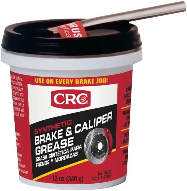 CRC 05353-12PK Synthetic Brake & Caliper Grease, 12 fl. oz., 12 Pack