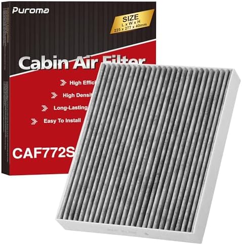 Puroma Cabin Air Filter Activated Carbon for CF12772 CP772 Lincoln Ford