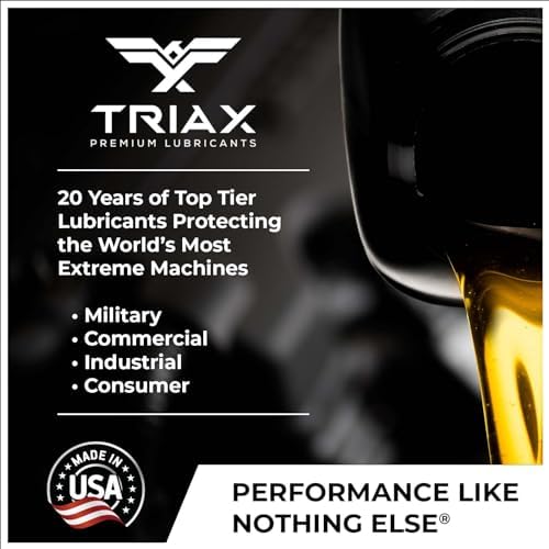 TRIAX OEM Grade PSF Power Steering Fluid, Synthetic, Universal, Arctic Grade -50 Cold Flow, Fits Most Asian, US, and European Cars, Full Synthetic with Esters, Widest Spec Application (1 Quart)