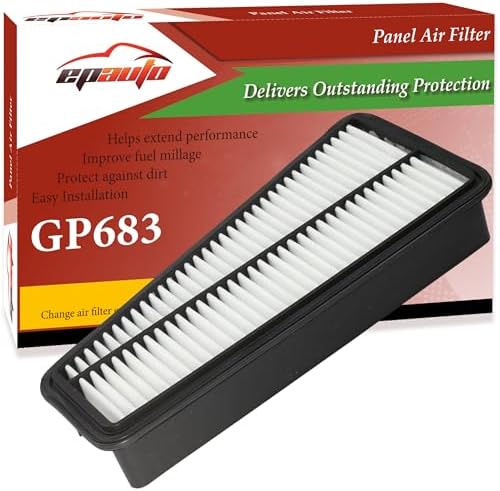 EPAuto GP683 (17801-0P010 / CA9683) Engine Filter Replacement for Toyota