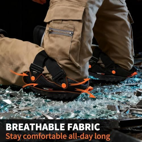 GRENPRO Heavy Duty Work Knee Pads, Quick Release Buckle for Construction