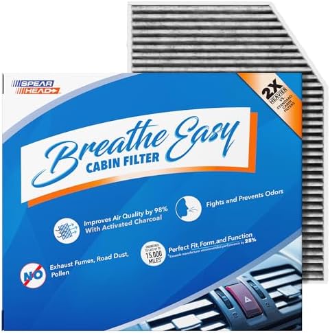 Spearhead Odor Defense Breathe Easy AC & Heater Cabin Air Filter (BE-553B)
