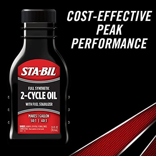 STA-BIL Full Synthetic 2-Cycle Oil, 2.6 oz