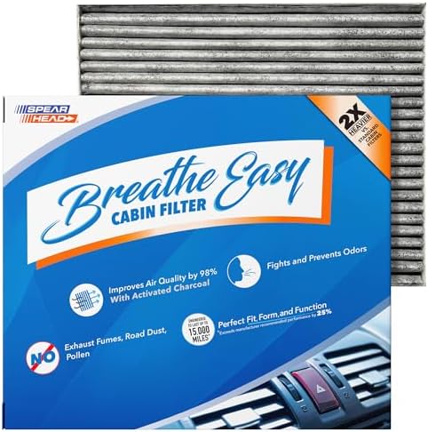 Spearhead Odor Defense Breathe Easy AC & Heater Cabin Air Filter (BE-058)
