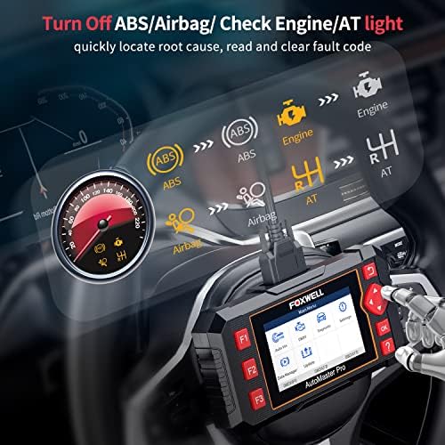 FOXWELL Car Scanner NT604 Elite OBD2 Scanner ABS SRS Transmission