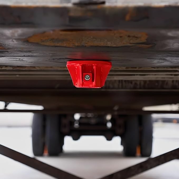 Equipment Lock Heavy Duty 5th Wheel King Pin Lock - Powder Coated Steel 5th Wheel Hitch Lock - Anti-Theft Tow Hitch Lock - Secure Fifth Wheel Lock for Theft Prevention & Security (Keyed Differently)