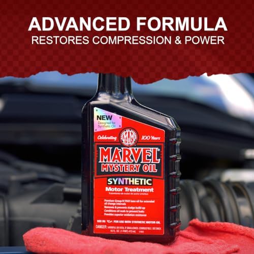 Marvel Mystery Oil Synthetic Motor Treatment, 16 oz.