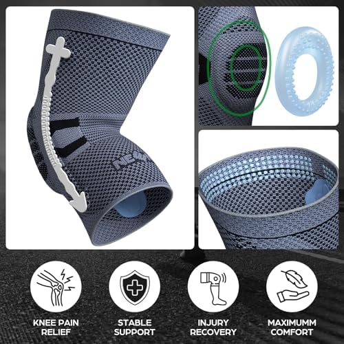 NEENCA Professional Knee Brace, Medical Knee Support for Women & Men Relief