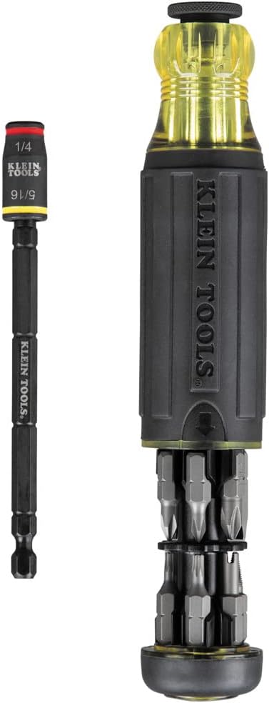 Klein Tools 9-in-1 Impact Socket Set & 14-in-1 HVAC Screwdriver Bundle
