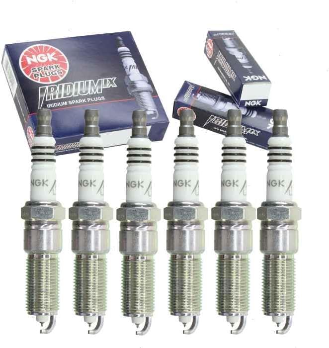 6 pc NGK Iridium IX Spark Plugs for Jeep Wrangler 3.8L V6 2007-11