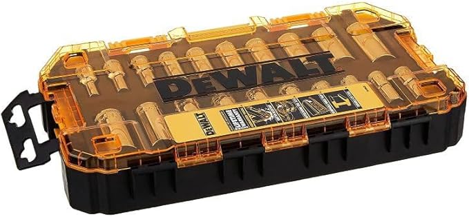DEWALT DWMT73812 Tool Kit 3/8'' Drive Deep Socket Set, 20 Piece