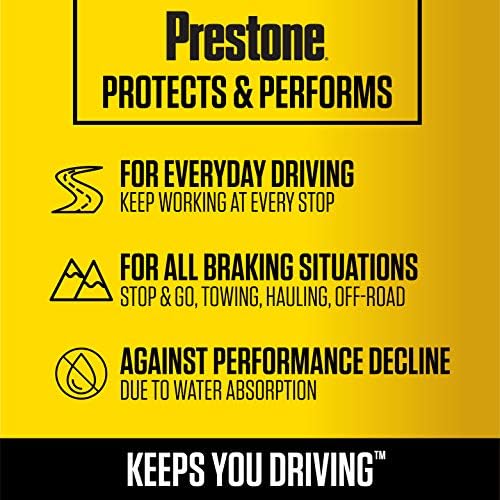 Prestone AS401 DOT 3 Synthetic Brake Fluid - 32 oz.