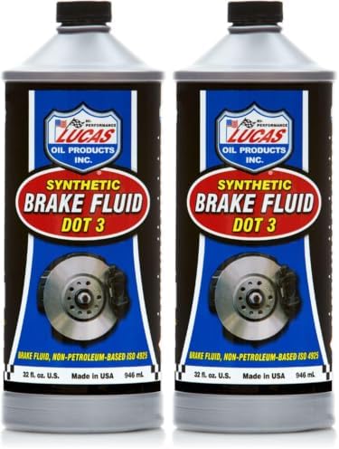 LUCAS OIL 10826 Brake Fluid - 1 Quart (Pack of 2)