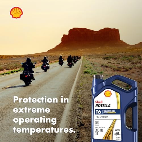 Shell Rotella MV Multi-Vehicle Full Synthetic 5W-30 Diesel Engine Oil, 1 Gallon (3 Pack)