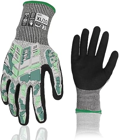 Safety Work Gloves,Impact Gloves for Men Women,Cut Resistant