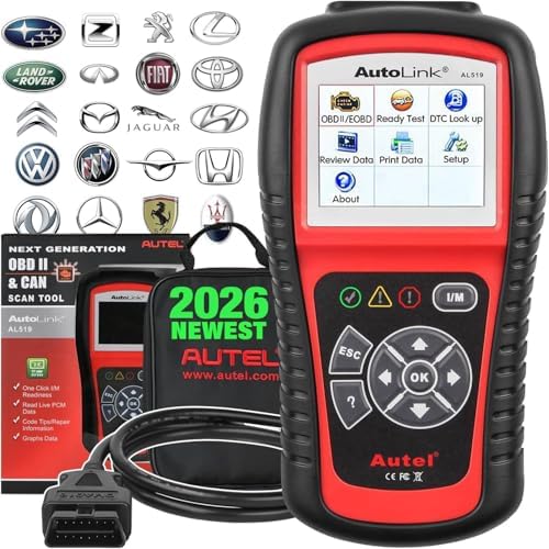 Autel AutoLink AL519 OBD2 Scanner, OBDII & CAN Car Diagnostic Scan Tool