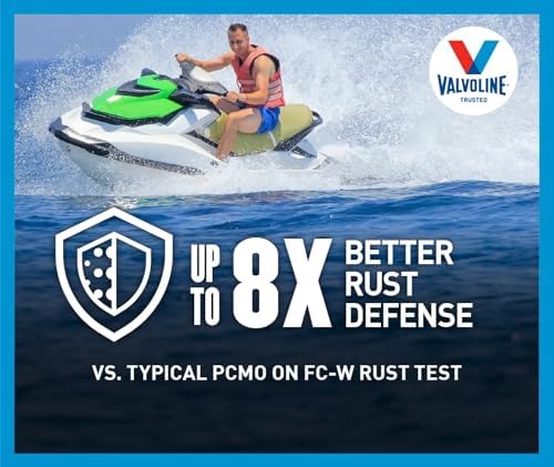 Valvoline 4-Stroke Marine Full Synthetic Engine Oil 1 Gallon