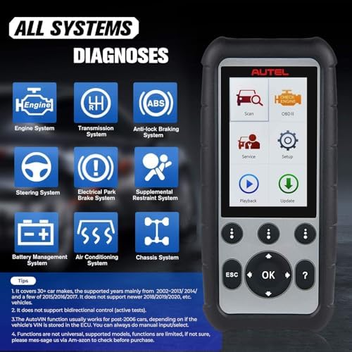 Autel MaxiDiag MD806 PRO OBD2 Scanner, Car All System Diagnostic Scan Tool