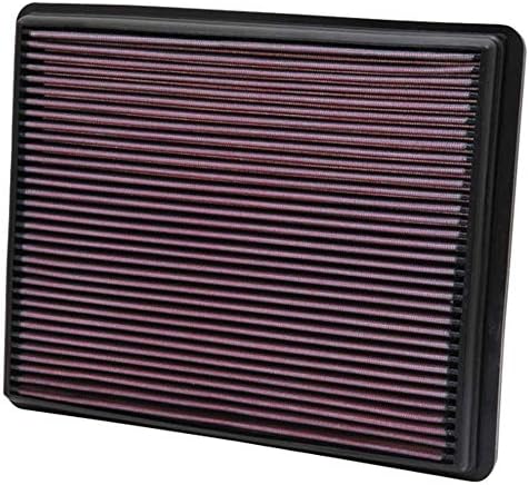 K&N High-Flow Original Lifetime Engine Air Filter: Increase Power: Compatible with 1999-2020 Cadillac/Chervolet/GMC: Escalade, Avalanche, Cheyenne, Silverado, Suburban, Tahoe, Sierra, Yukon, 33-2129