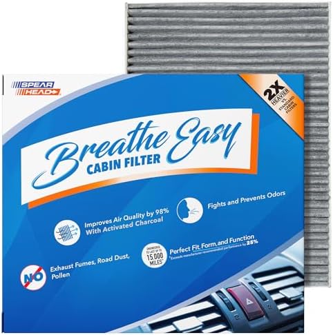 Spearhead Odor Defense Breathe Easy AC & Heater Cabin Air Filter (BE-663)