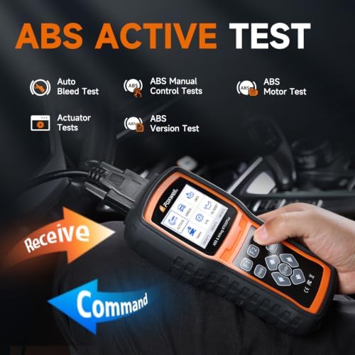 FOXWELL NT630 Plus OBD2 Scanner with ABS and SRS, ABS Auto Bleed, 4 Resets