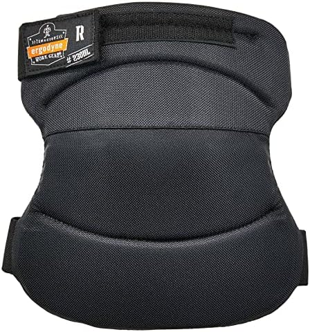 Ergodyne ProFlex 230HL Wide Soft Cap Knee Pad, Black