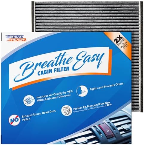 Spearhead Odor Defense Breathe Easy AC & Heater Cabin Air Filter (BE-132)