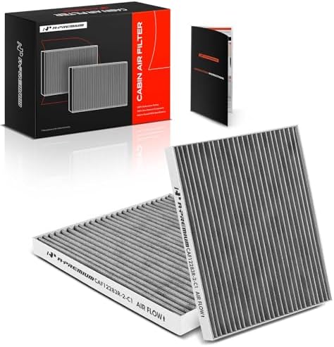 A-Premium Cabin Air Filter w/Activated Carbon Compatible with Chrysler